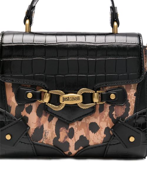 borsa donna a mano leopardata JUST CAVALLI | 79RA4BH3ZSD23QL7